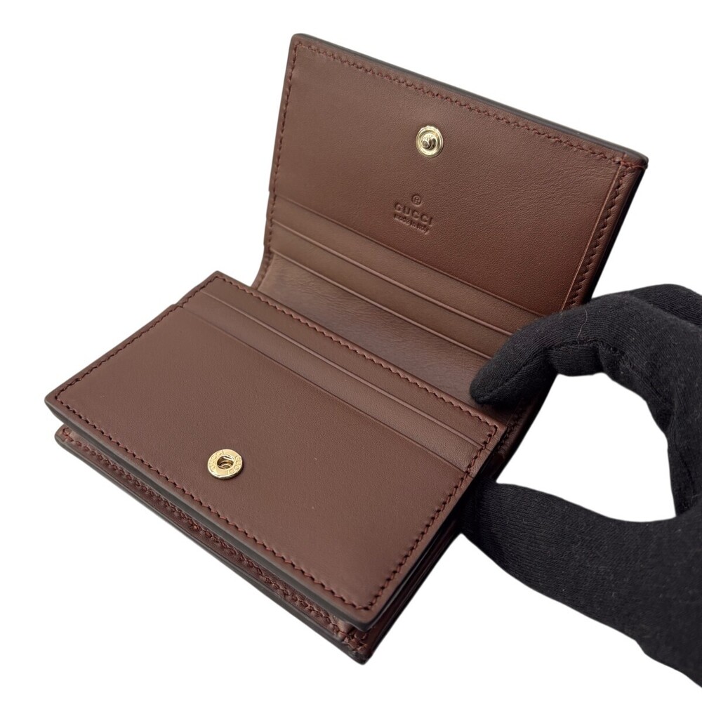 Gucci Python Bifold Wallet - image 6